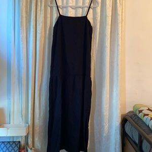 Black quicksilver brand summer dress.
